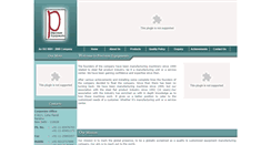 Desktop Screenshot of precisionequipments.in